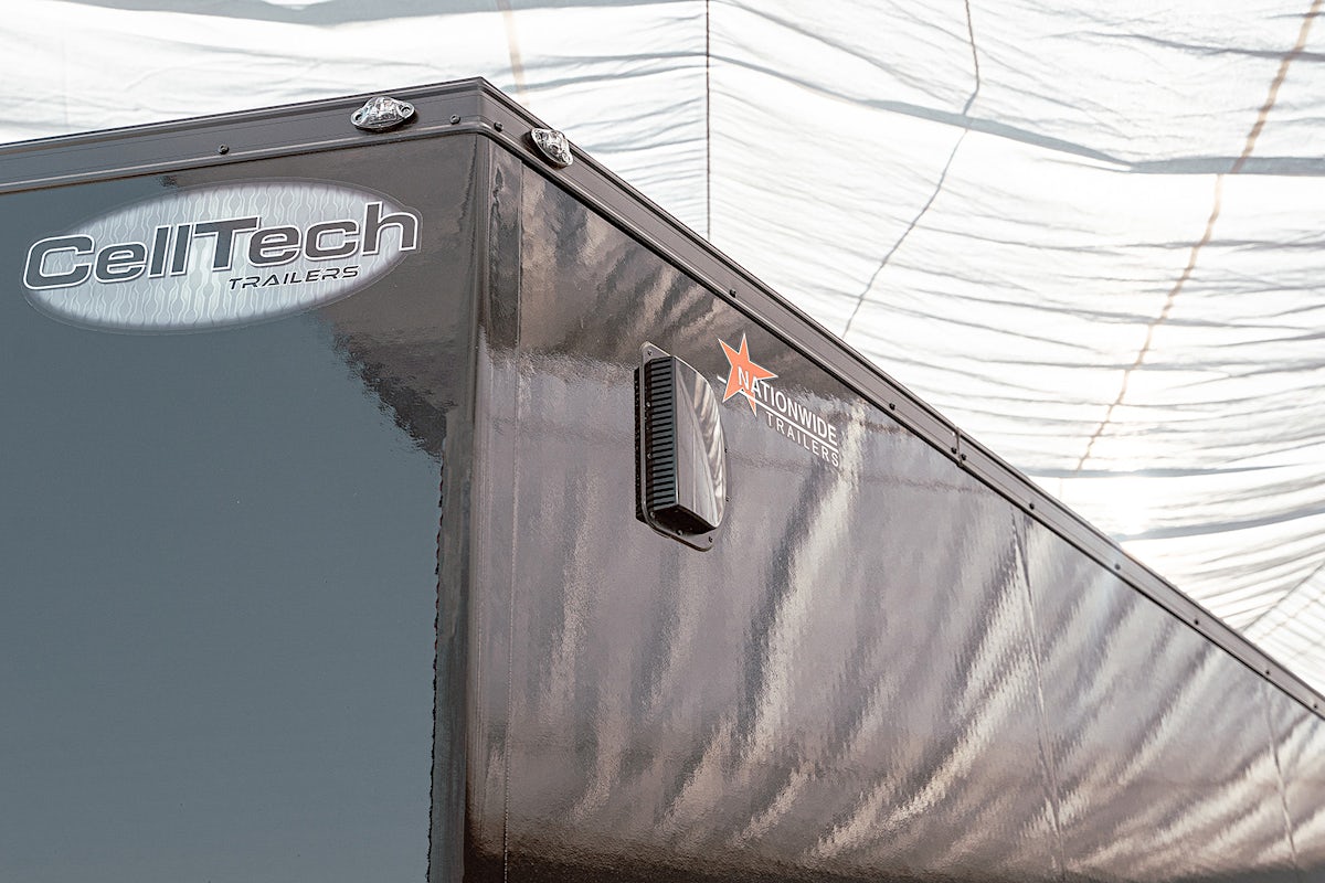 CellTech 8.5'x24' All-Steel Enclosed Cargo Trailer w/ Rear Barn Doors (C2) - Image 6