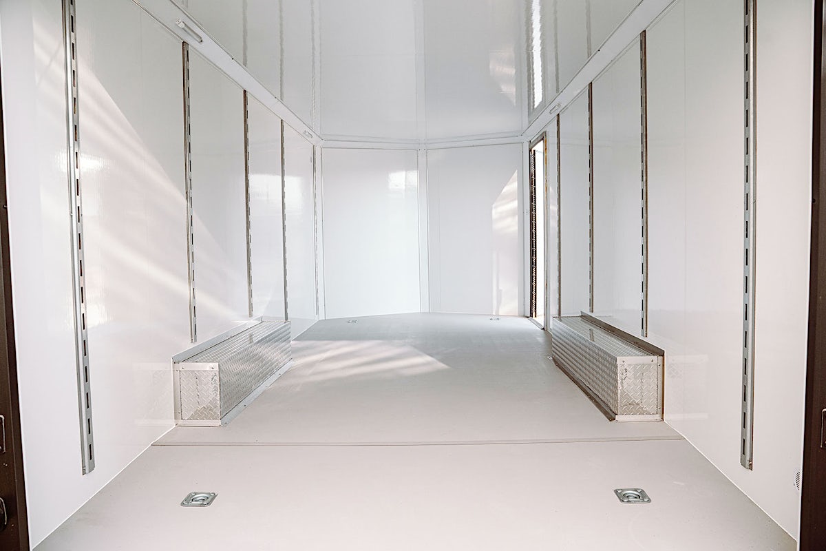 CellTech 8.5'x24' All-Steel Enclosed Cargo Trailer w/ Rear Barn Doors (C2) - Image 7