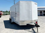 Compass 7'x16' Enclosed Cargo Trailer w/ Rear Ramp Door (C2) Stock #76777 - Thumbnail 1