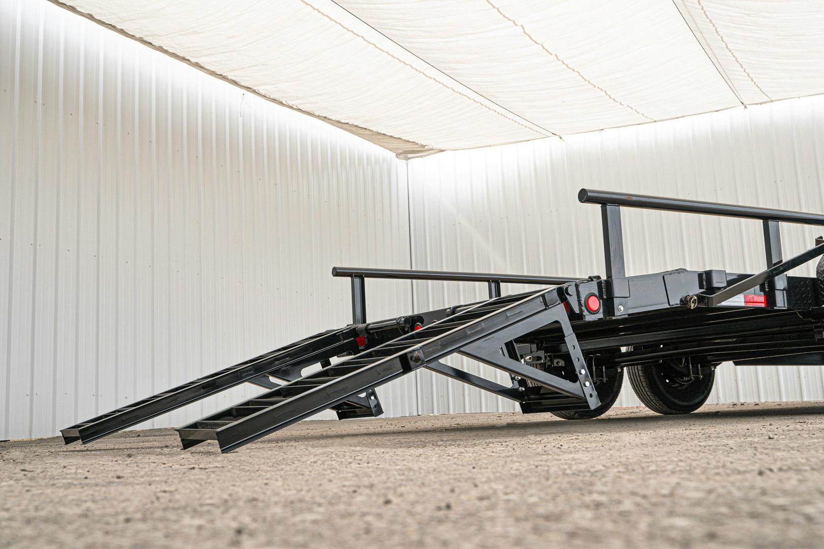 PJ Trailers 20'x83" 6" Channel Equipment Trailer (CC) - Image 13