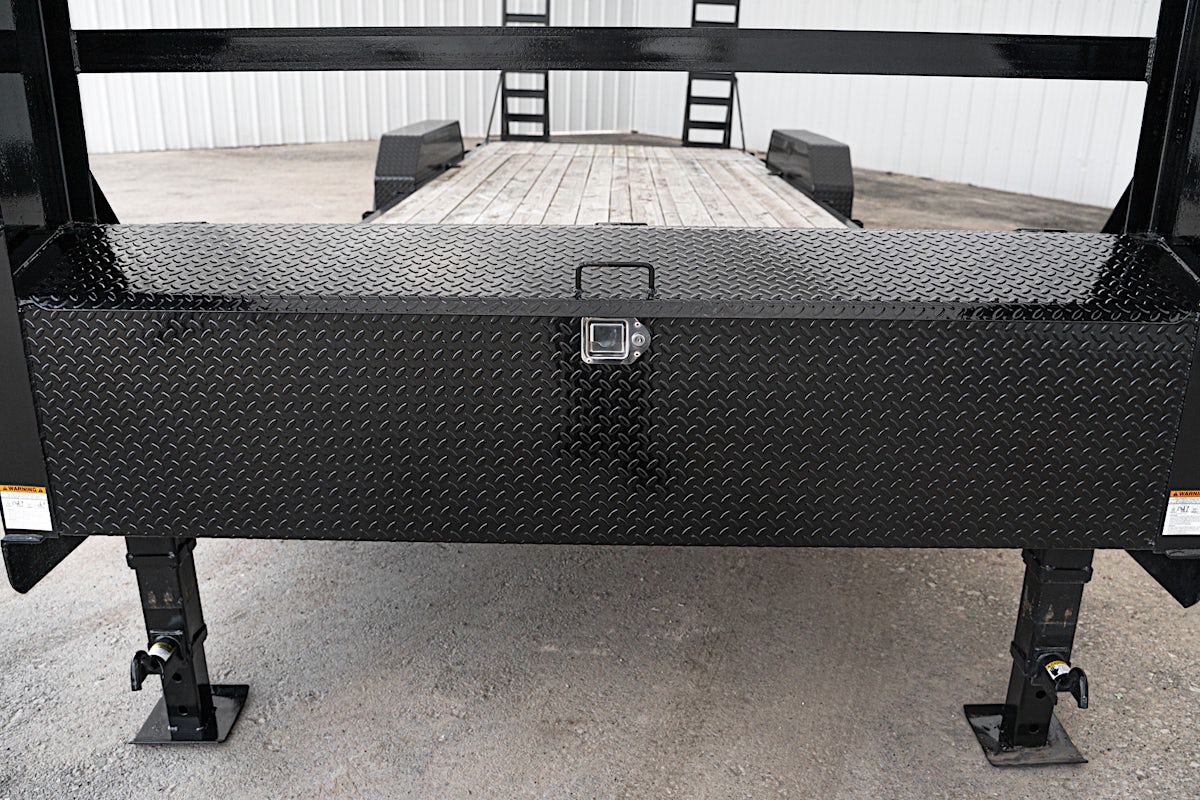 PJ Trailers 24'x83" Gooseneck 6" Channel Equipment Trailer (CC) - Image 7