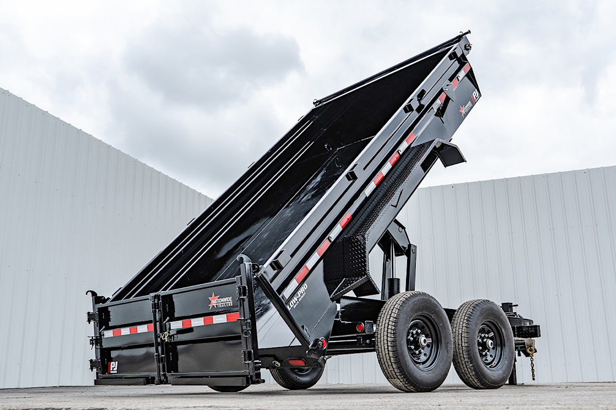 PJ Trailers 12'x83" Low Pro Dump Trailer w/ 2' Sides (DL) - Image 25