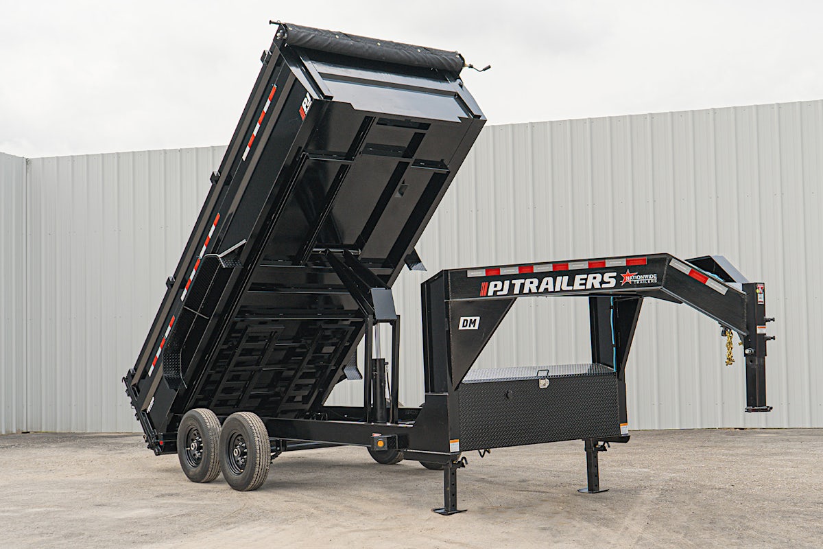 PJ Trailers 16'x83" Low Pro High Side Dump Trailer w/ 3' Sides (DM) - Image 4