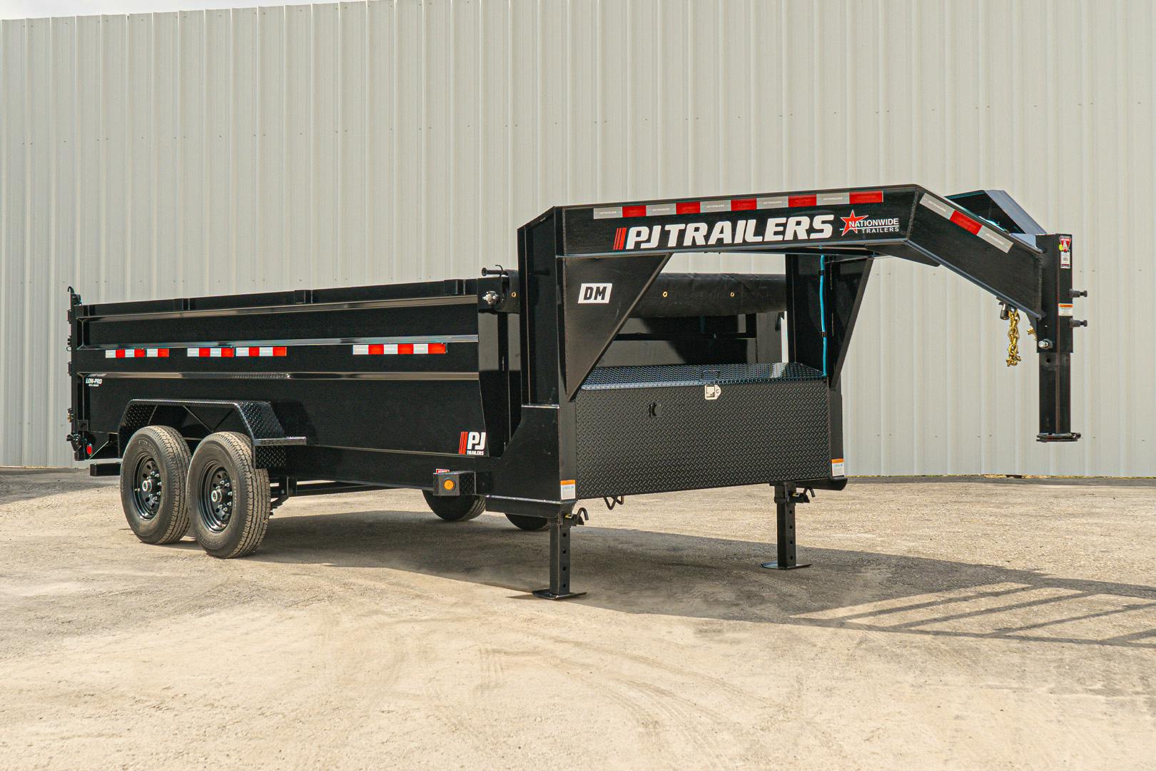 PJ Trailers 16'x83" Low Pro High Side Dump Trailer w/ 3' Sides (DM) - Image 5