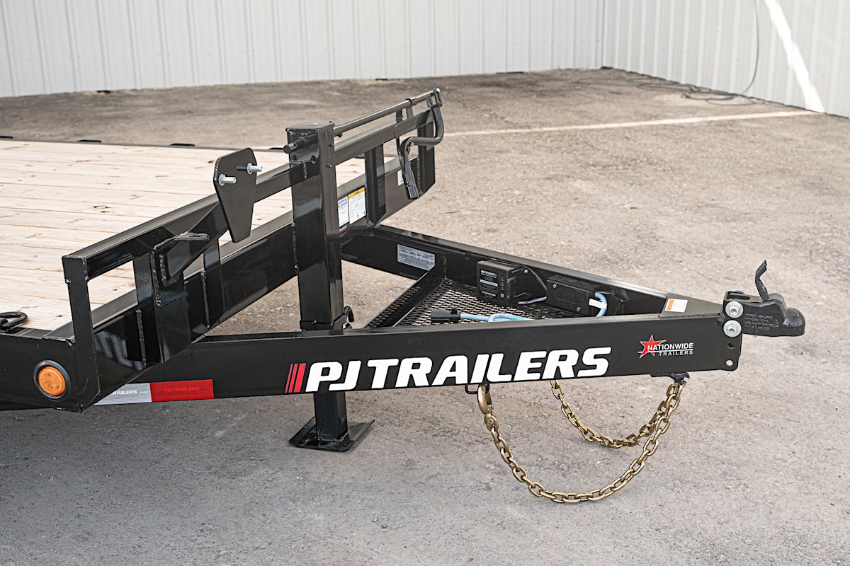 PJ Trailers 20'x83" 6" Channel Equipment Trailer (CC) - Image 4