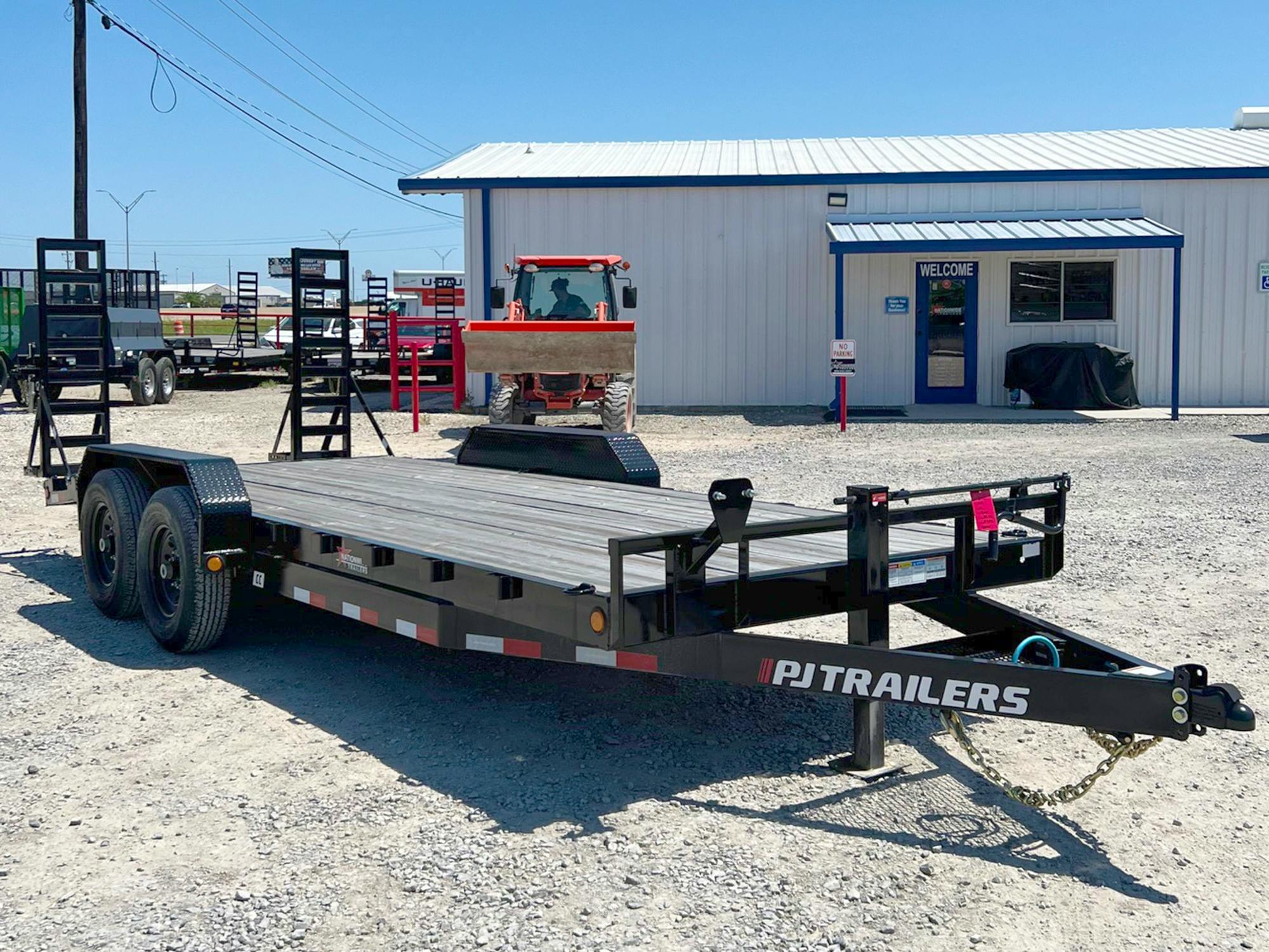 PJ Trailers 20'x83" 6" Channel Equipment Trailer (CC) - Stock #77110 - Image 1 of 5