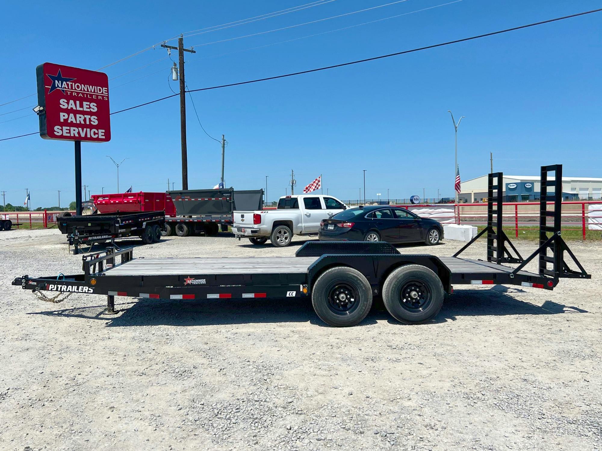 PJ Trailers 20'x83" 6" Channel Equipment Trailer (CC) - Stock #77110 - Image 3 of 5