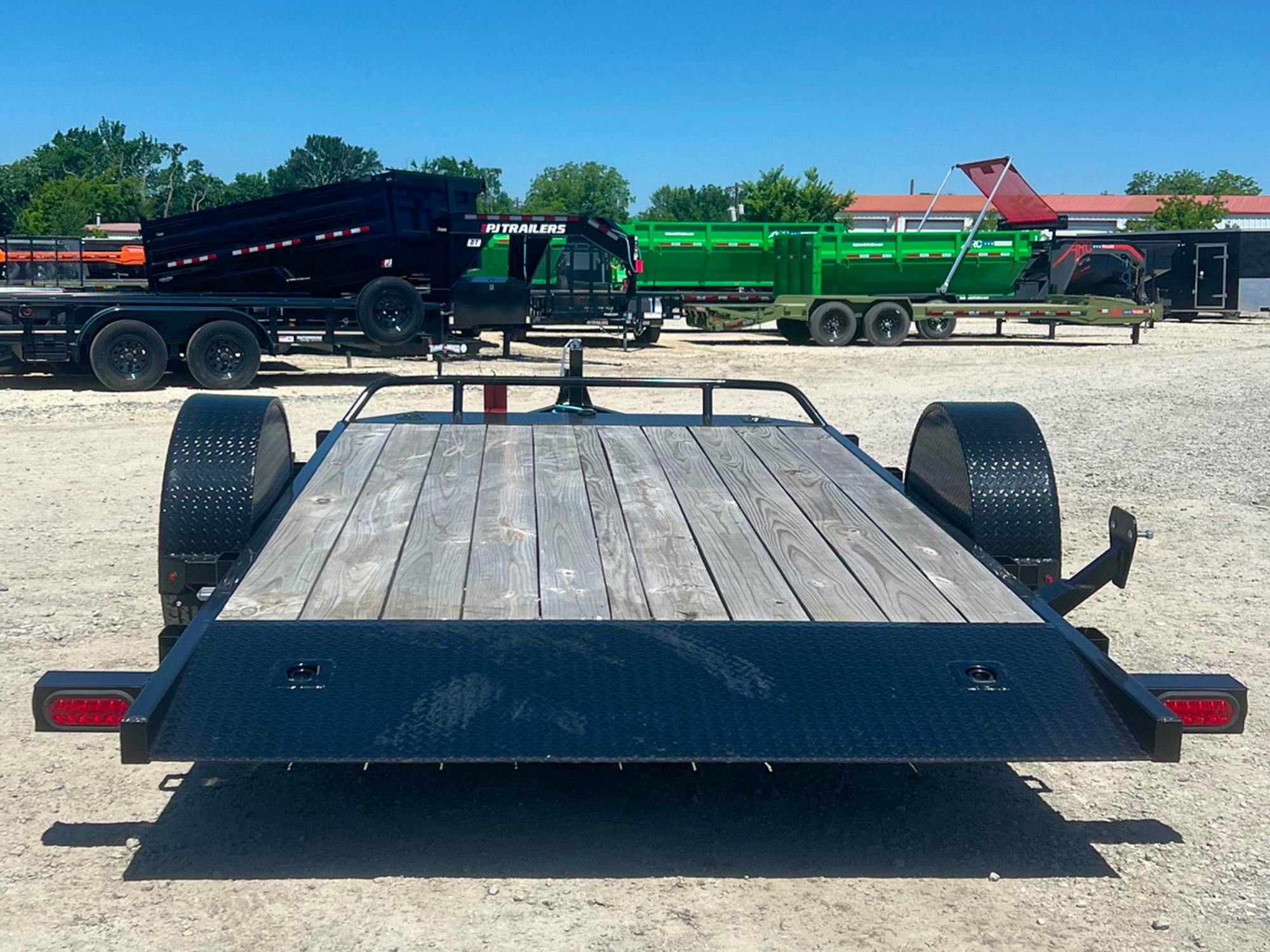 PJ Trailers 13'x81" Single Axle Hydraulic Gravity Tilt Trailer (T1) - Stock #77177 - Image 6 of 7