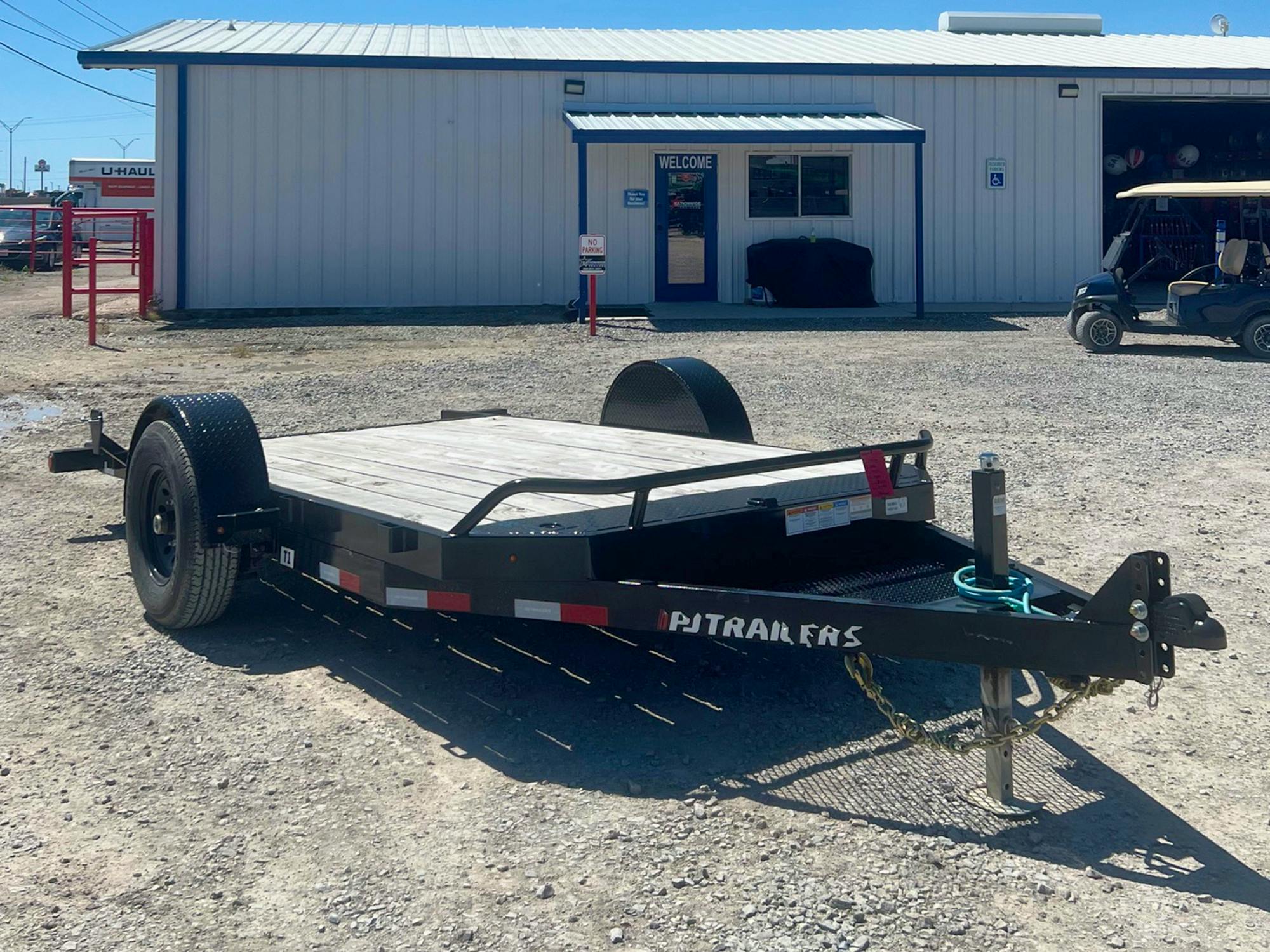 PJ Trailers 13'x81" Single Axle Hydraulic Gravity Tilt Trailer (T1) - Stock #77177 - Image 4 of 7