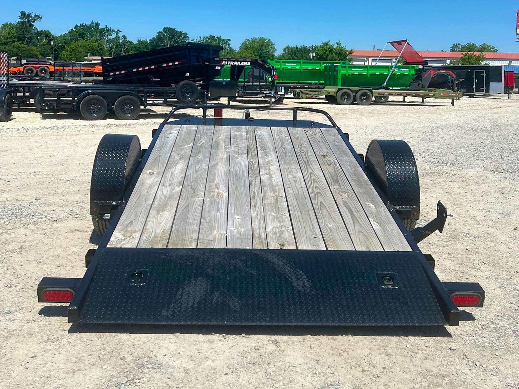 PJ Trailers 13'x81" Single Axle Hydraulic Gravity Tilt Trailer (T1) - Stock #77177 - Image 3 of 7