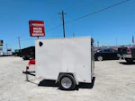 Compass 5'x8' Enclosed Cargo Trailer w/ Rear Ramp Door (C1) Stock #77200 - Thumbnail 3