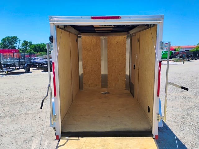 Compass 5'x8' Enclosed Cargo Trailer w/ Rear Ramp Door (C1) - Stock #77200 - Image 7 of 7