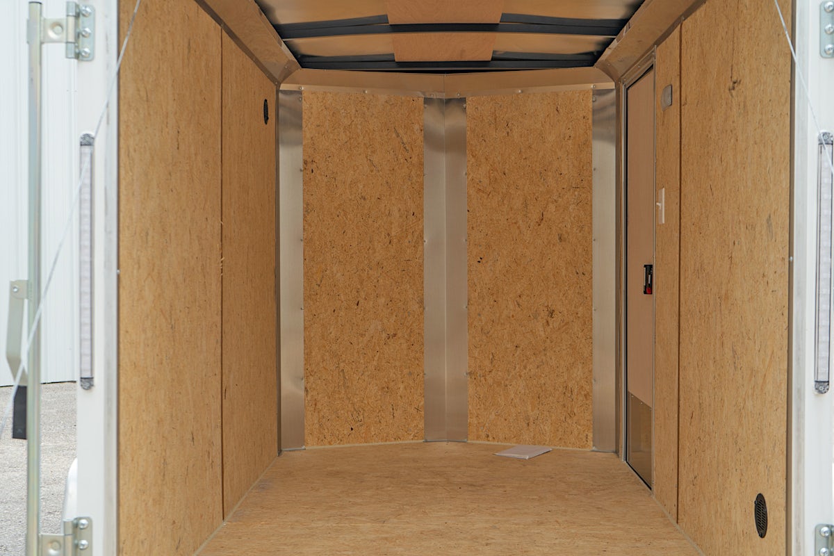 Compass 5'x8' Enclosed Cargo Trailer w/ Rear Ramp Door (C1) - Image 14