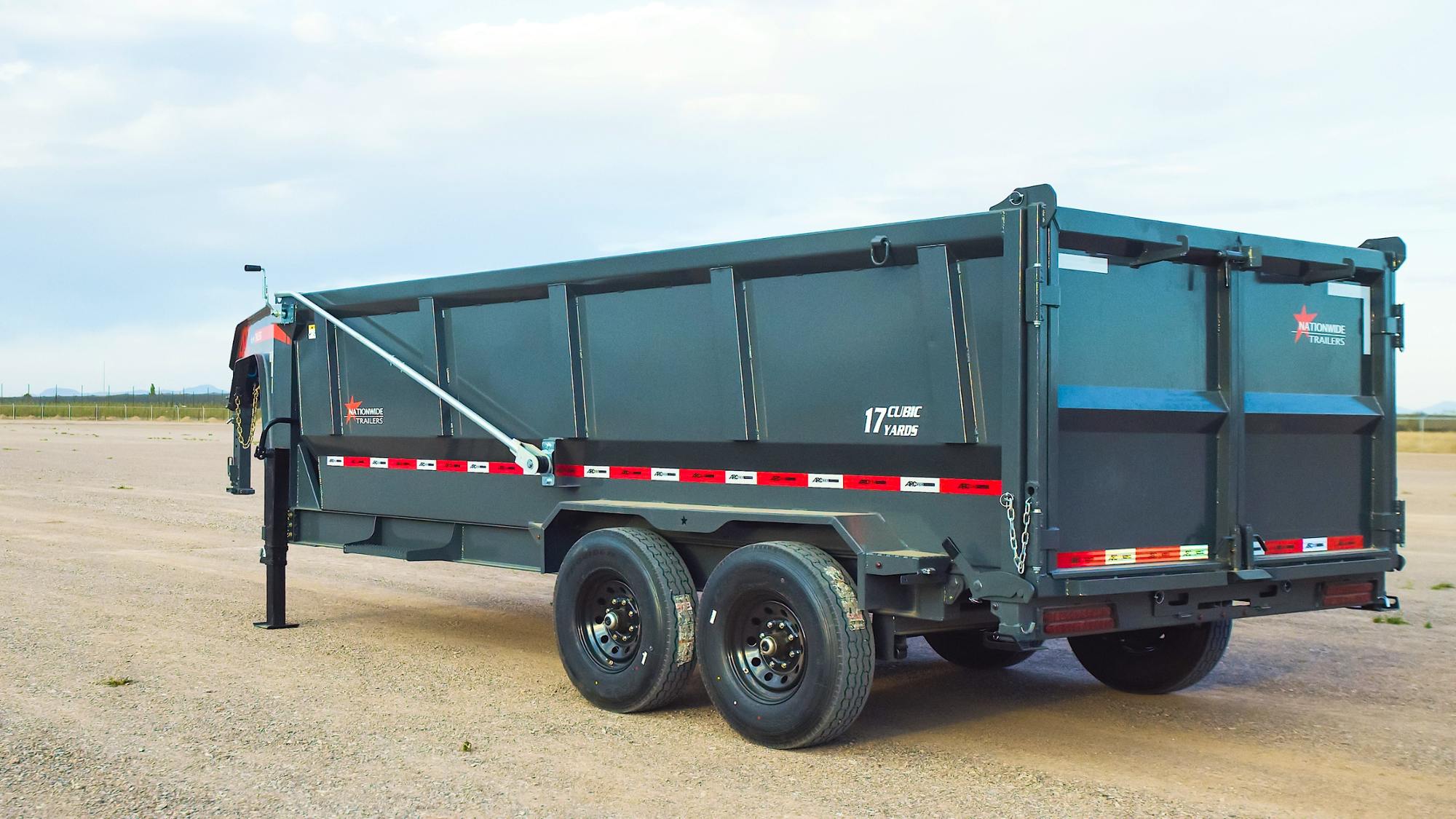 ARC Trailers 16'x83" Gooseneck Telescopic Dump Trailer w/ 4' Sides (GDT) - Image 2