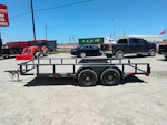 X-ON 16'x83" Utility Trailer w/ Slide-In Ramps (U2) Stock #77349 - Thumbnail 2