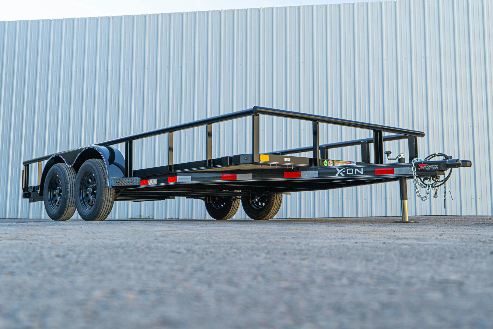 X-ON 16'x83" Utility Trailer w/ Slide-In Ramps (U2) - Stock #77349 - Image 3 of 14