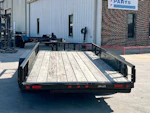 PJ Trailers 14'x77" Tandem Axle 4" Channel Utility Trailer (UK) Stock #77428 - Thumbnail 3