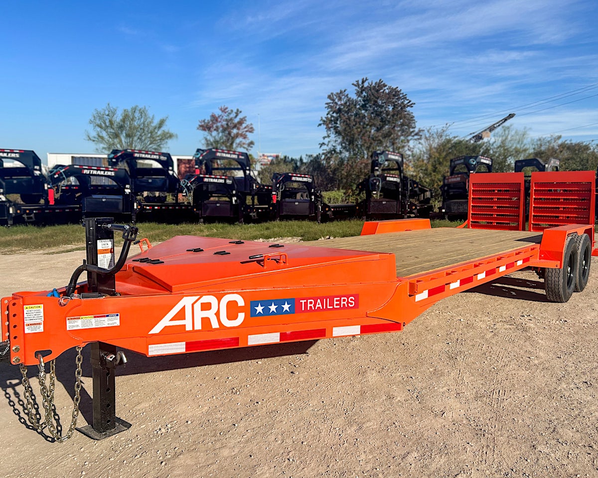 ARC Trailers 22'x83" HD Equipment Trailer w/ 4' Dovetail (BEQ) - Image 1