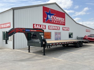 ARC Trailers 32'x102" 18K Gooseneck Flatbed Trailer w/ 5ft Dovetail (GDS)