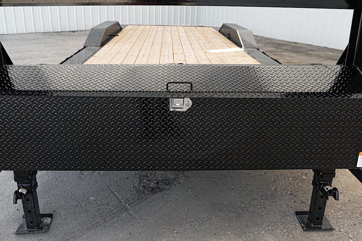 PJ Trailers 24'x102" GN 6" Channel Super-Wide Equipment Trailer (B6) - Image 6