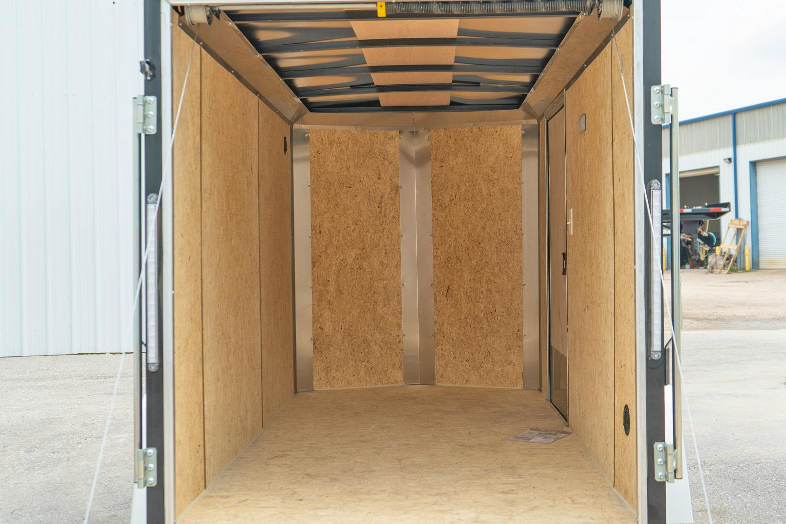 Compass 5'x10' Enclosed Cargo Trailer w/ Rear Ramp Door (C1) - Stock #77562 - Image 15 of 18