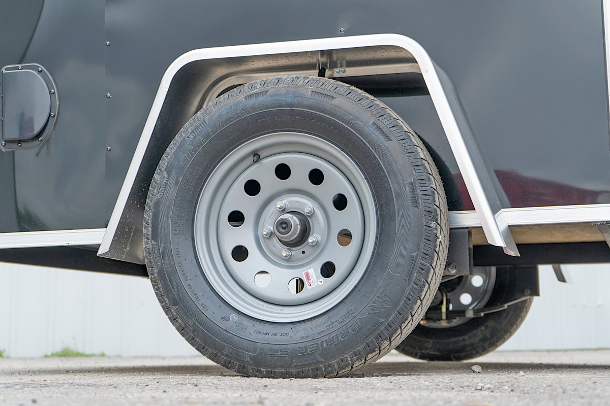 Compass 5'x10' Enclosed Cargo Trailer w/ Rear Ramp Door (C1) - Image 9