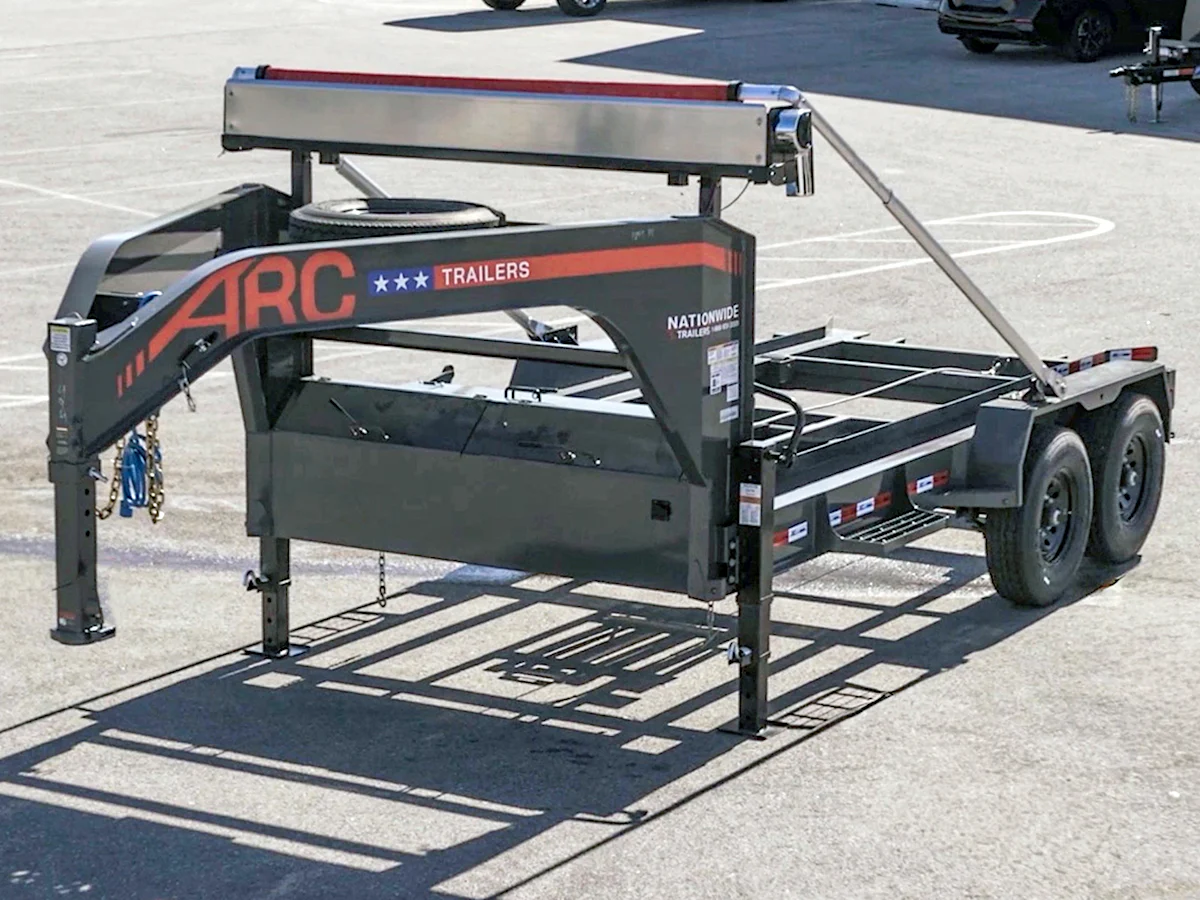 ARC Trailers 14' 14K Roll Off Dump Trailer (GRD) - Stock #77672 - Image 1 of 12 ARC Trailers 14' 14K Roll Off Dump Trailer (GRD) - Stock #77672 - Image 1 of 12