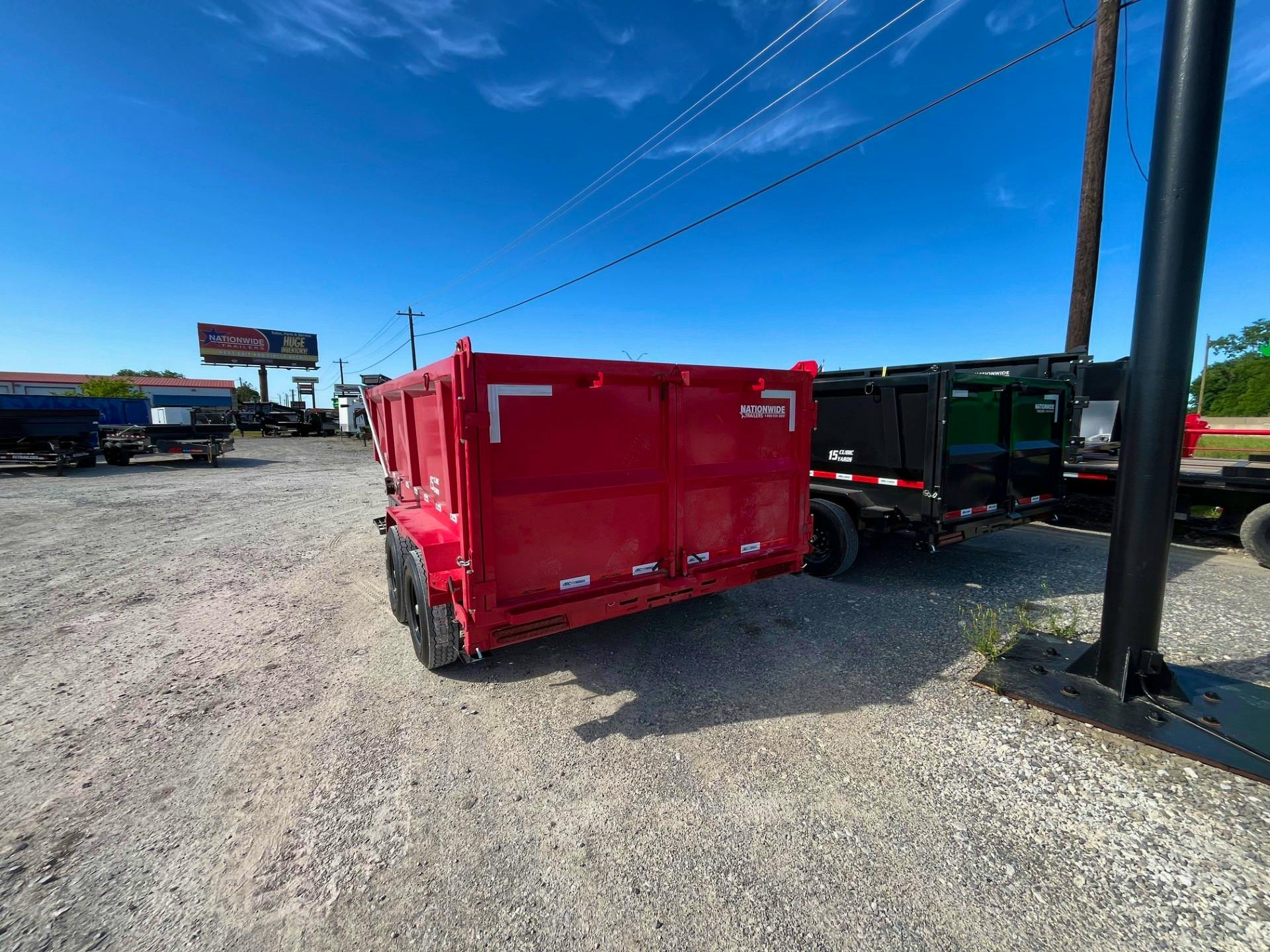 ARC Trailers 14'x83" Telescopic Dump Trailer w/ 4' Sides (BDT) - Image 3