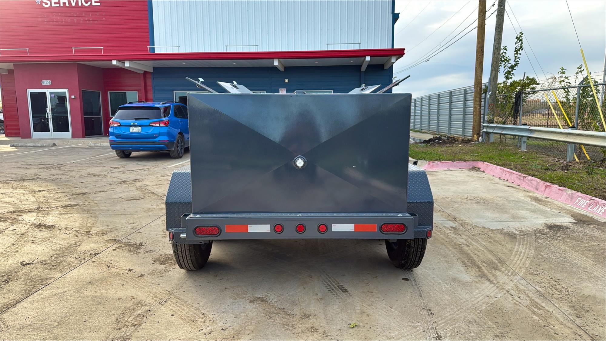 AT Trailers 8'x60" 750 Gallon Fuel Tank Trailer (SF) - Image 5