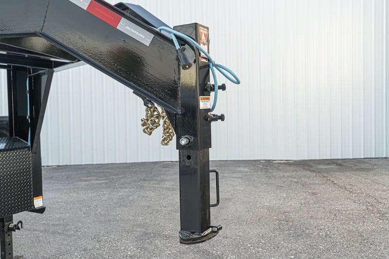 PJ Trailers 16ftx83in Gooseneck Low Pro Dump Trailer w  2ft Sides  DL