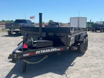 PJ Trailers 14'x83" Telescopic Dump Trailer w/ 2' Sides (DT) Stock #78056 - Thumbnail 2