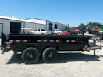PJ Trailers 14'x83" Telescopic Dump Trailer w/ 2' Sides (DT) Stock #78056 - Thumbnail 5