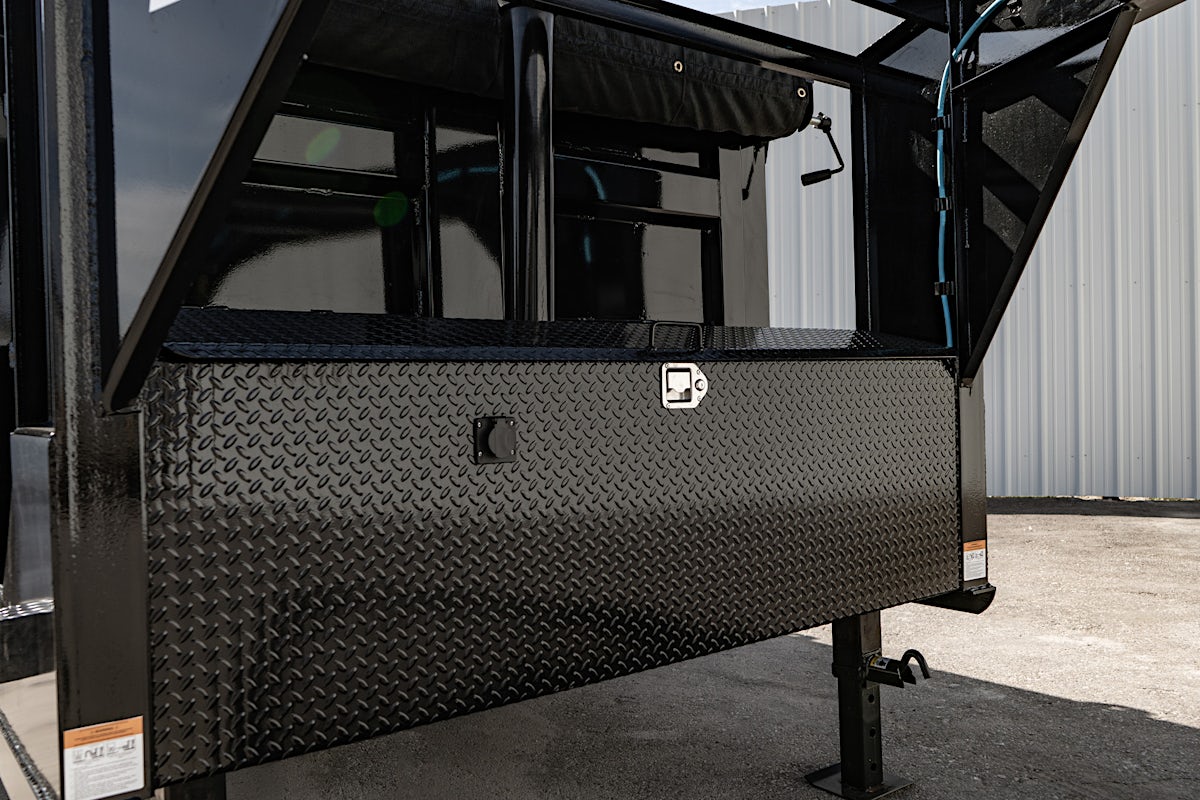 PJ Trailers 14'x83" GN Telescopic Dump Trailer w/ 4' Sides (DT) - Image 12