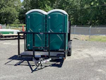 Texas Bragg 18'x83" Porta Potty Trash Trailer w/ Tandem Axle (ST) Stock #78183 - Thumbnail 2