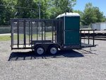 Texas Bragg 18'x83" Porta Potty Trash Trailer w/ Tandem Axle (ST) Stock #78183 - Thumbnail 3
