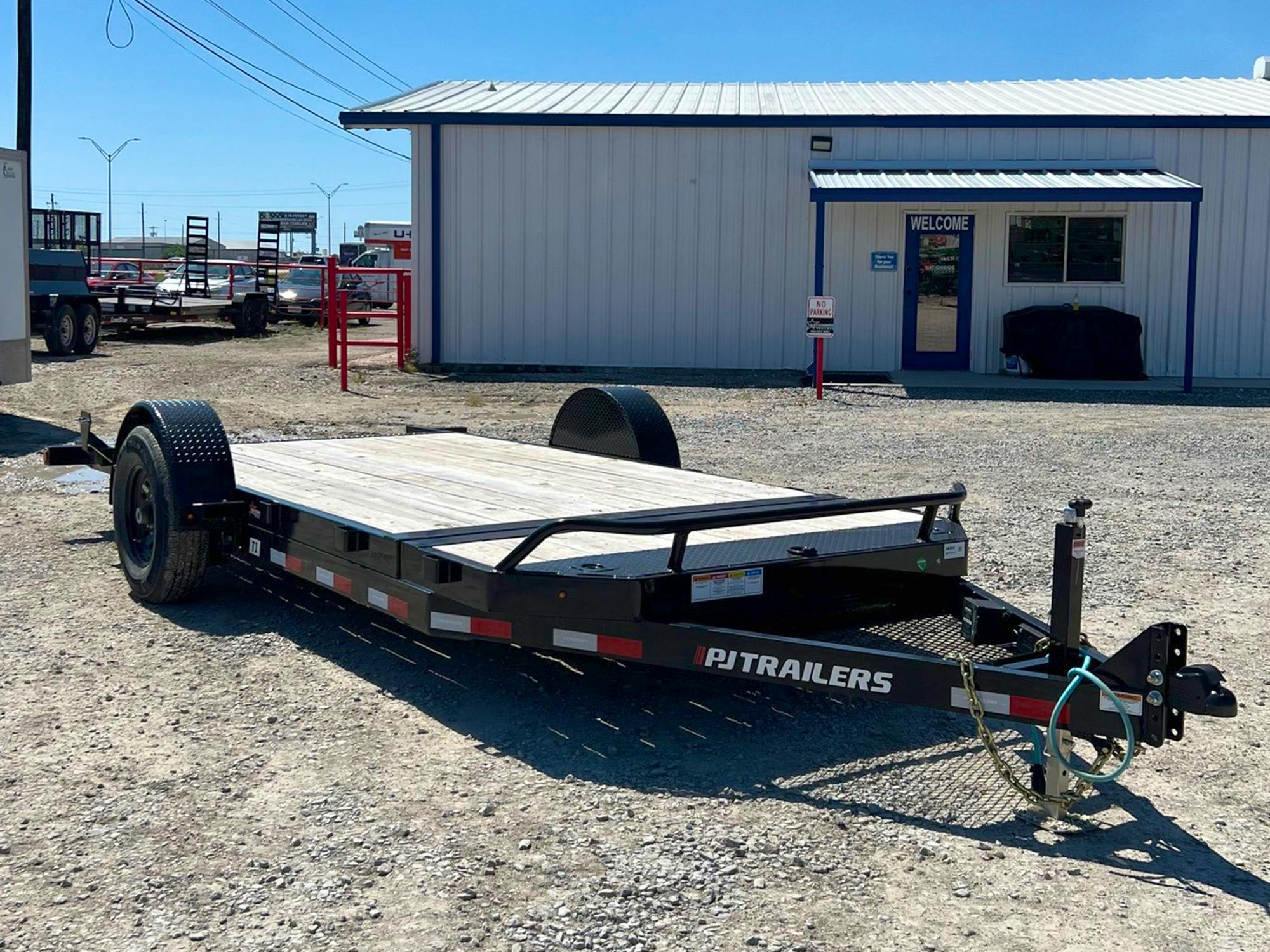 PJ Trailers 16'x81" Single Axle Hydraulic Gravity Tilt Trailer (T1) - Stock #78228 - Image 2 of 7