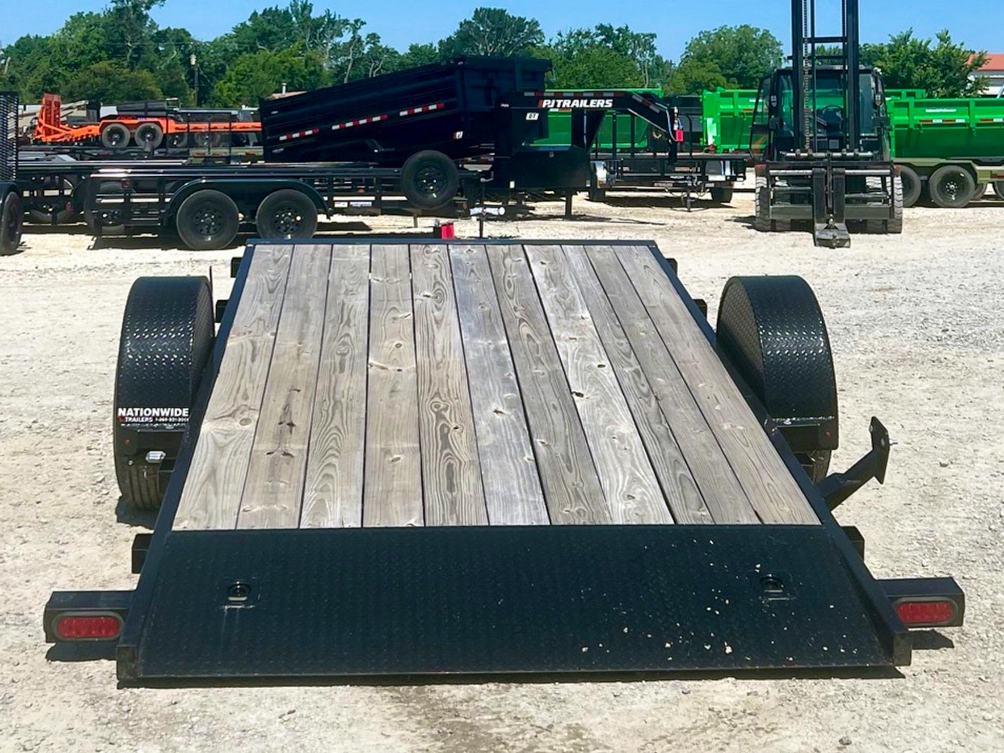 PJ Trailers 16'x81" Single Axle Hydraulic Gravity Tilt Trailer (T1) - Stock #78228 - Image 7 of 7