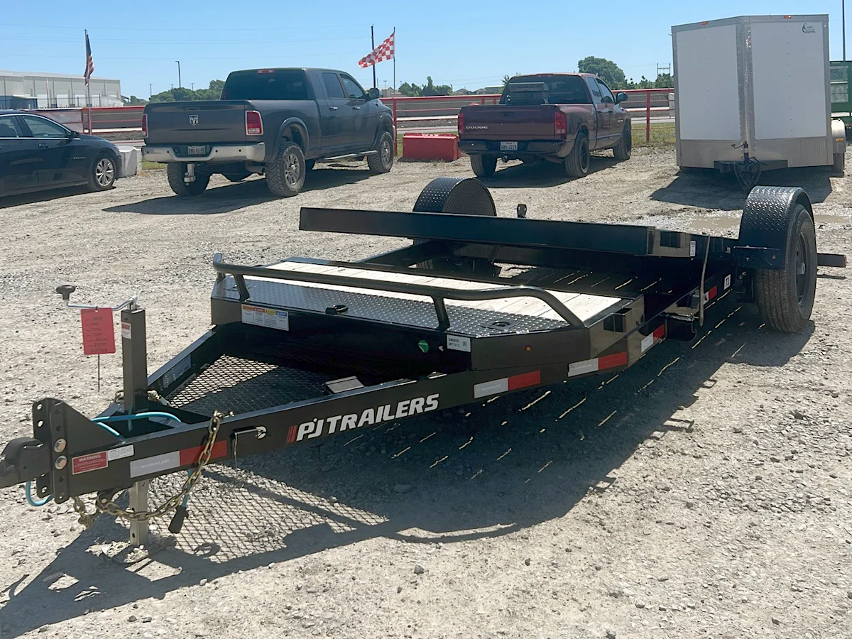 PJ Trailers 16'x81" Single Axle Hydraulic Gravity Tilt Trailer (T1) - Stock #78228 - Image 6 of 7 PJ Trailers 16'x81" Single Axle Hydraulic Gravity Tilt Trailer (T1) - Stock #78228 - Image 6 of 7