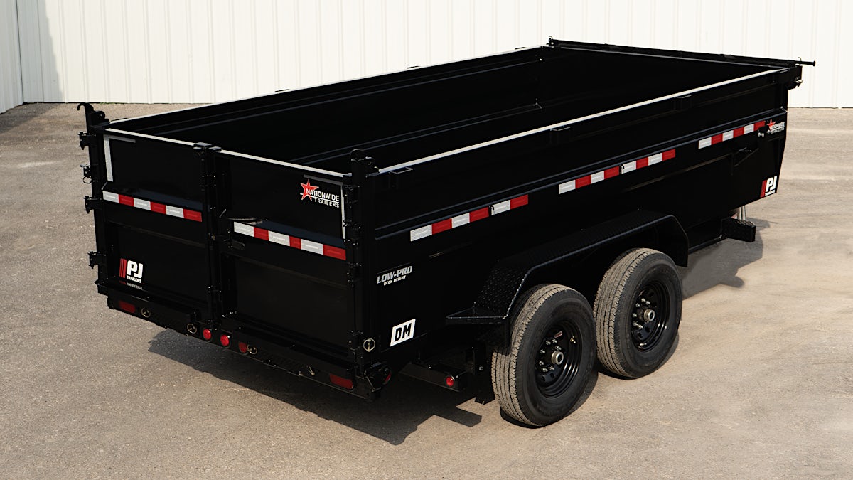 PJ Trailers 14'x83" Low Pro High Side Dump Trailer w/ 3' Sides (DM) - Image 18