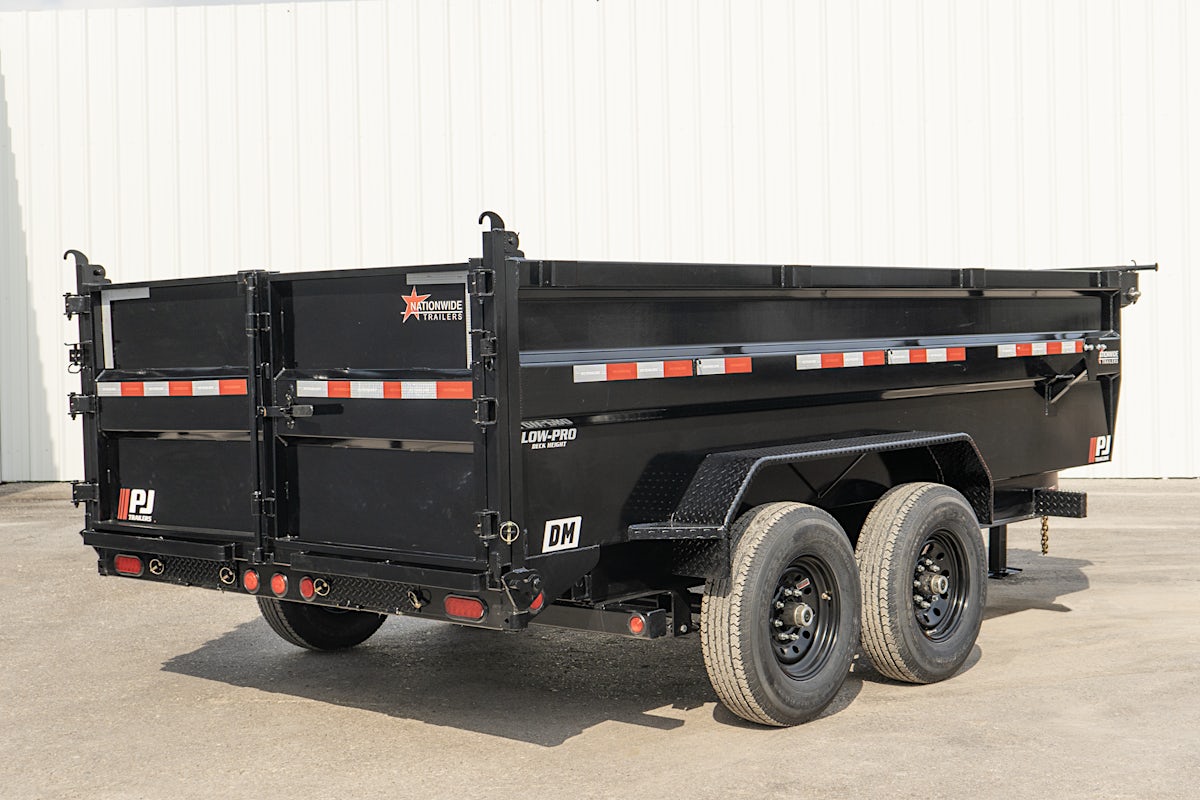 PJ Trailers 14'x83" Low Pro High Side Dump Trailer w/ 3' Sides (DM) - Image 20