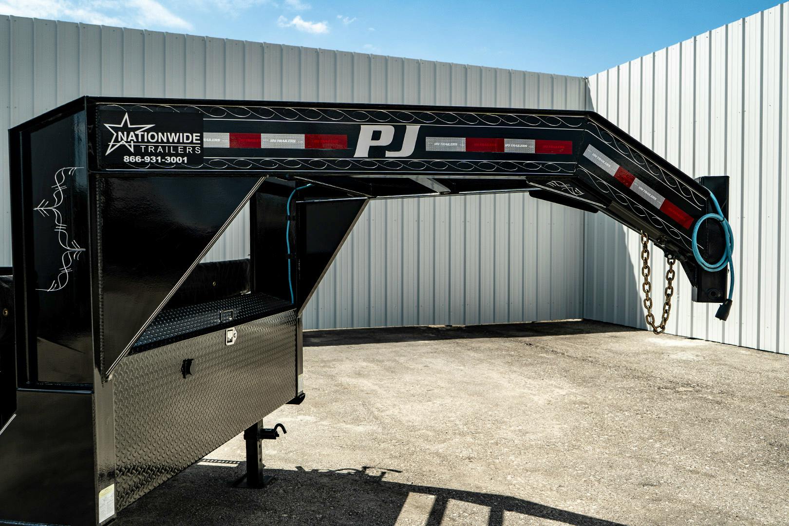 PJ Trailers 14'x83" GN Low Pro Dump Trailer w/ 2' Sides (DL) - Image 11