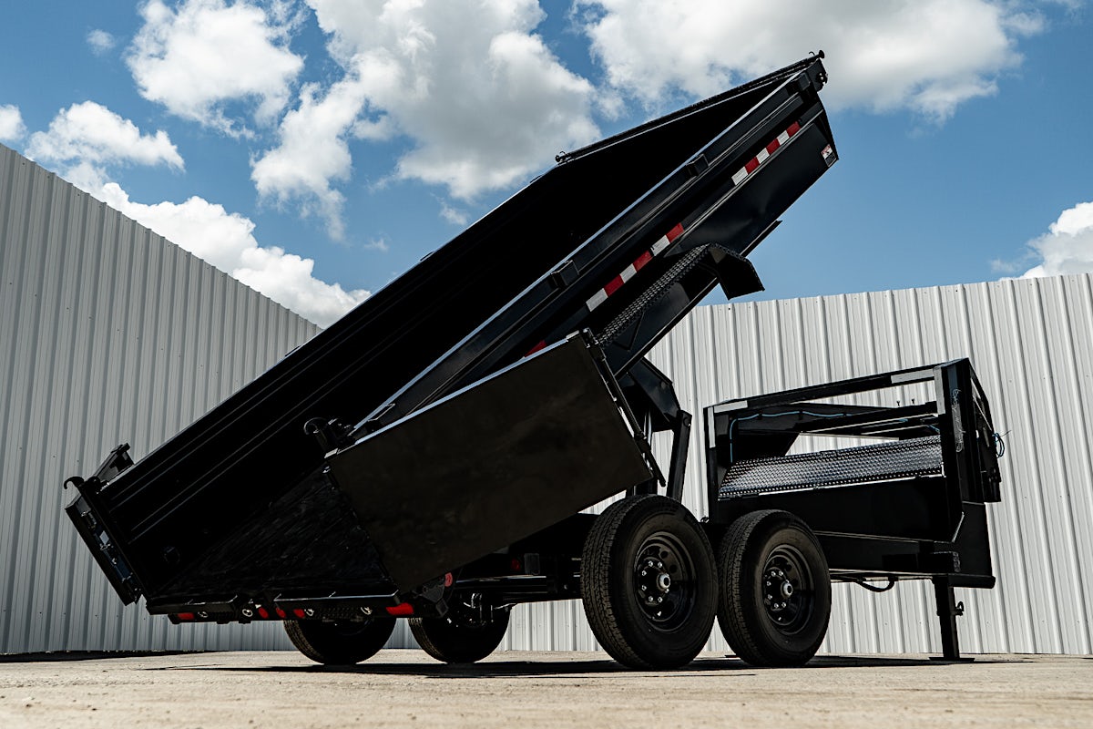 PJ Trailers 14'x83" GN Low Pro Dump Trailer w/ 2' Sides (DL) - Image 28