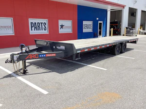 ARC Trailers 24'x102" 8" I-beam Deckover Trailer (BDS)