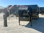 PJ Trailers USED 20'x96" Gooseneck Dual Dump Trailer w/ 4' Sides (DD) Stock #78683 - Thumbnail 2