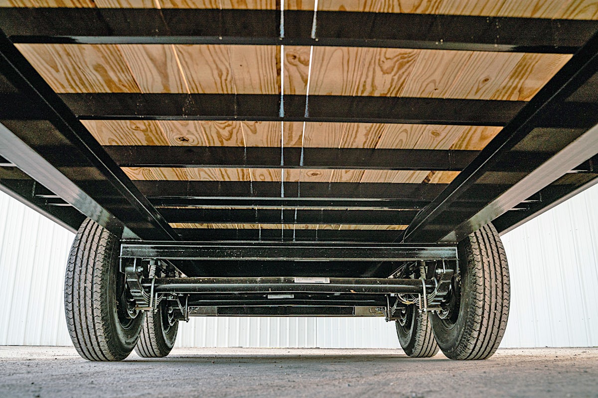 PJ Trailers 16'x102" 8" I-Beam Deckover Flatbed Trailer (F8) - Image 10