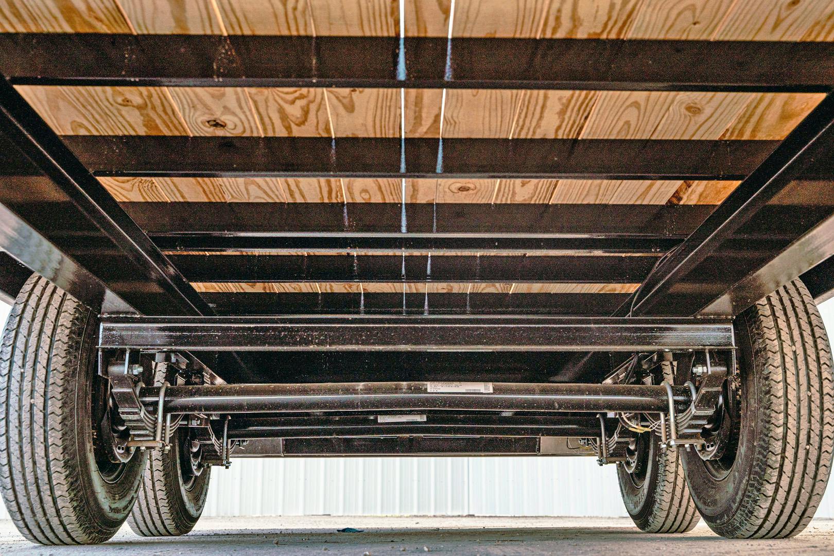 PJ Trailers 16'x102" 8" I-Beam Deckover Flatbed Trailer (F8) - Image 11