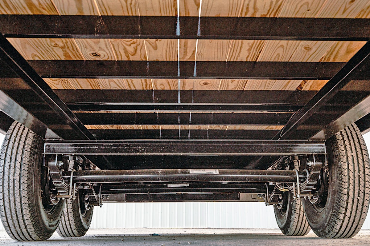 PJ Trailers 16'x102" 8" I-Beam Deckover Flatbed Trailer (F8) - Image 11