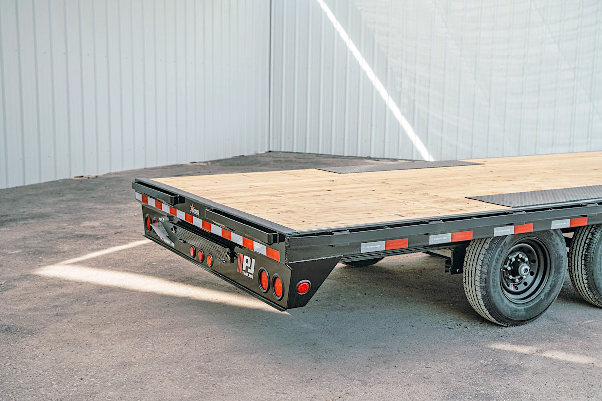 PJ Trailers 16'x102" 8" I-Beam Deckover Flatbed Trailer (F8) - Image 13