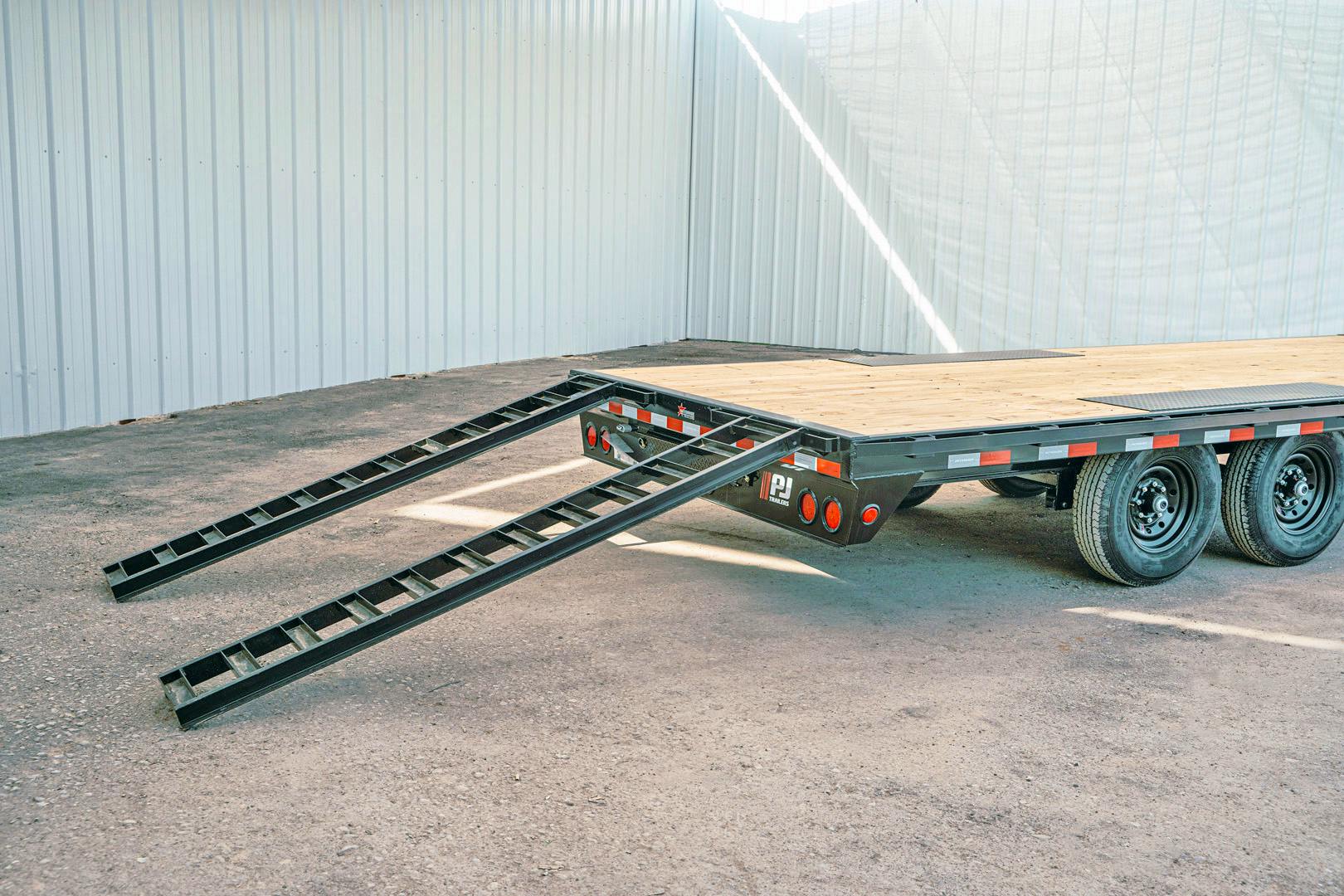 PJ Trailers 16'x102" 8" I-Beam Deckover Flatbed Trailer (F8) - Image 14