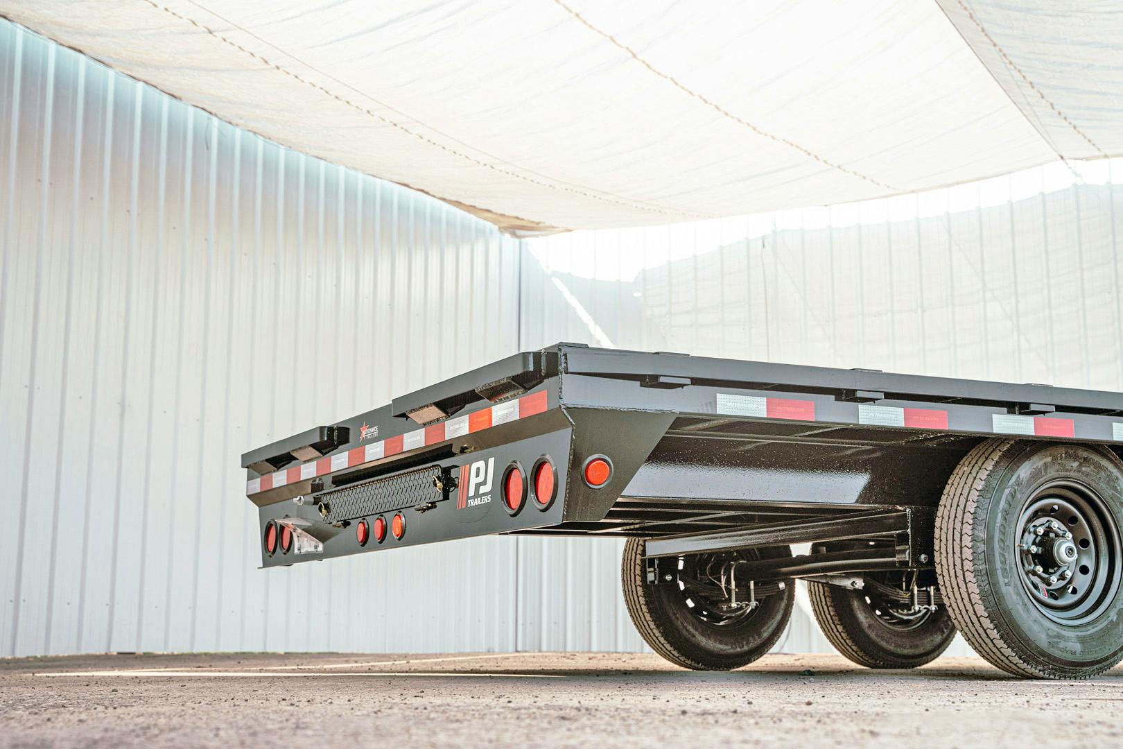 PJ Trailers 16'x102" 8" I-Beam Deckover Flatbed Trailer (F8) - Image 17